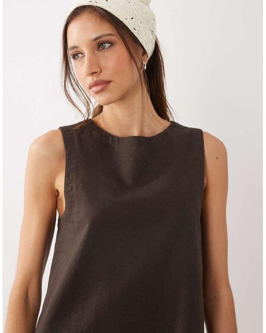 Cotton On Natural Shift Mini Dress