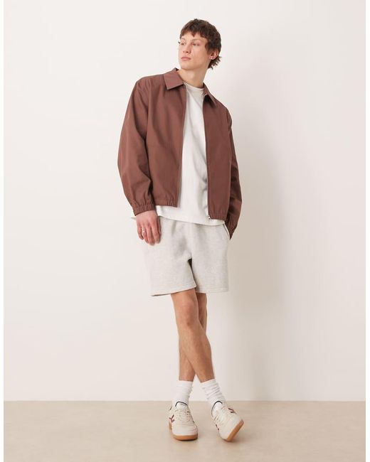ASOS Brown Herringbone Jacket for men