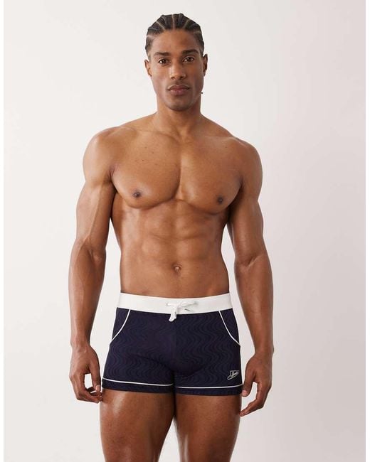 Speedo Blue Jetstream Textured Aquashort for men