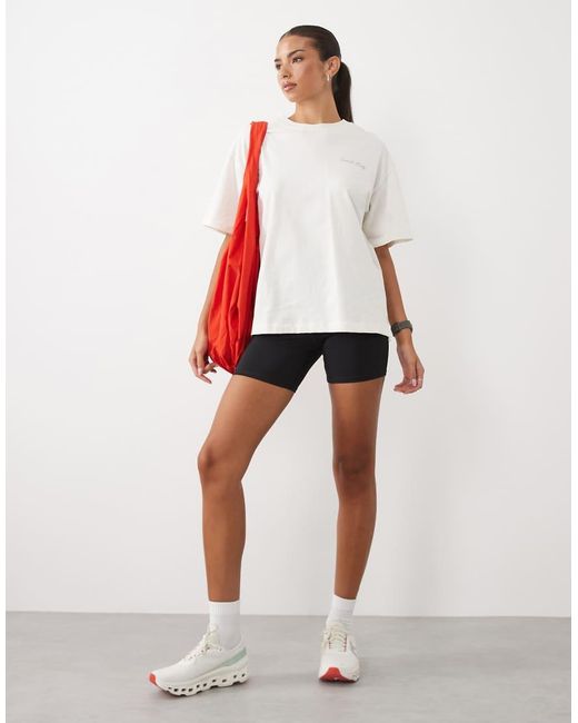 Sweaty Betty White Made To Move Graphic T-Shirt