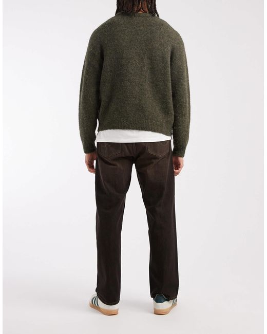 Jack & Jones – alex – weite jeans in Black für Herren