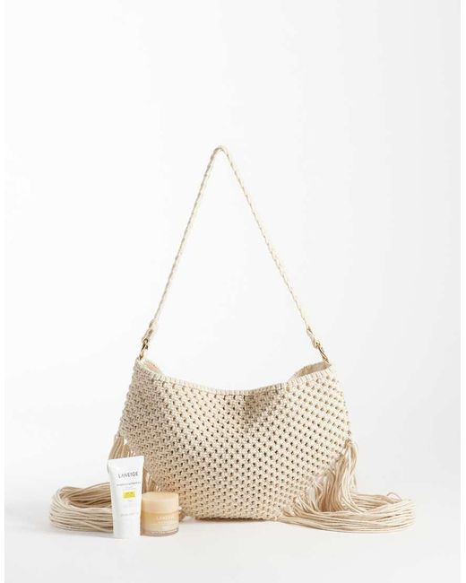 Borsa Da Spalla di ASOS in Natural