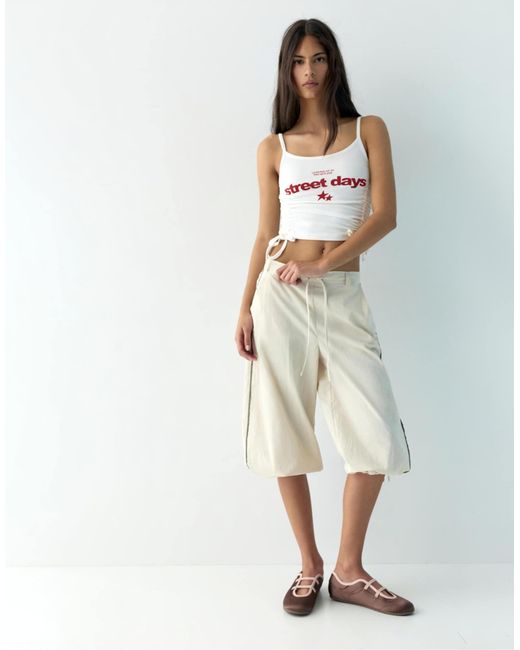 Pull&Bear White – oberteil