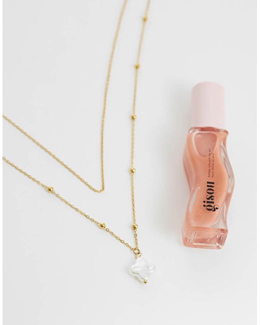 Collana Multifilo di ASOS in White