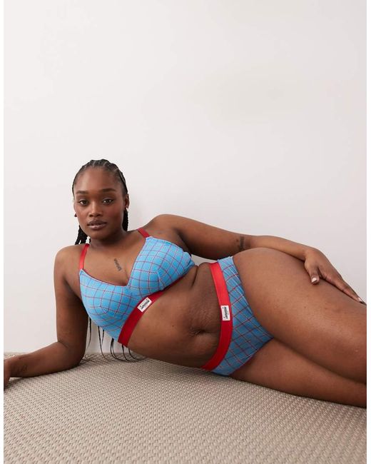 Lemonade Dolls Brown Stretch Mesh High Waisted Briefs