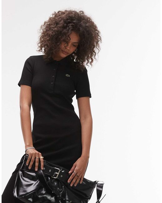 lacoste long polo dress Women's Knit Polo Dress - Dresses - New In 2026