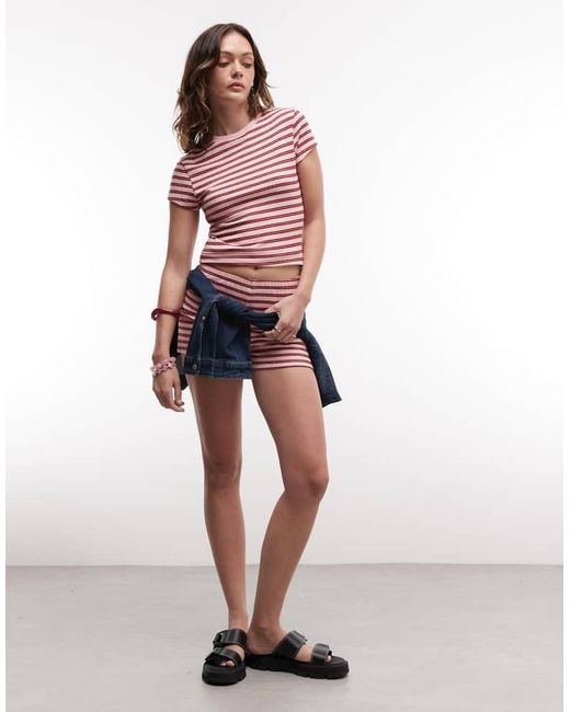 ASOS Textured Knit Baby Tee