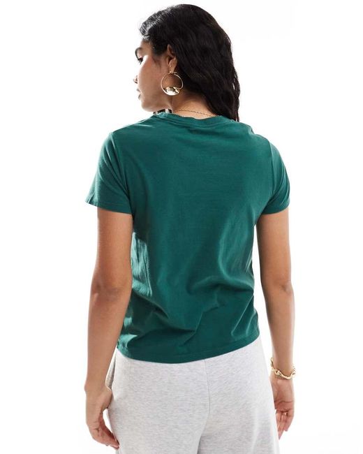 Levi's Green Perfect Small Batwing Logo T-shirt