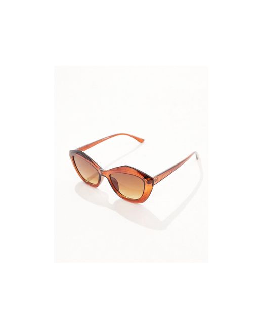 South Beach Brown Cat Eye Sunglasses