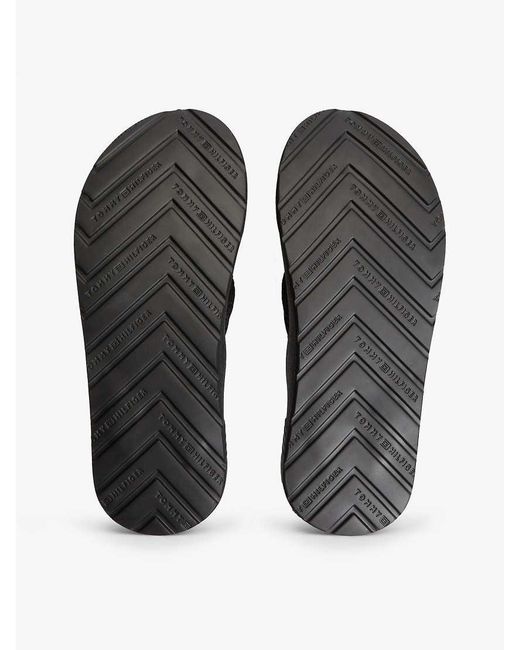 Tommy Hilfiger White Contoured Footbed Flip-flops for men