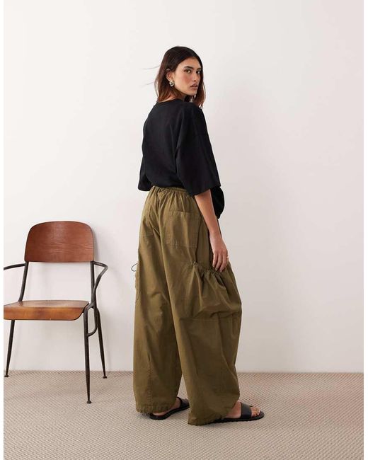 ARRANGE Green Delphi Drawcord Utility Trouser