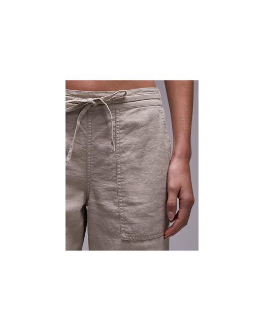 Pantalones TOPSHOP de color Gray