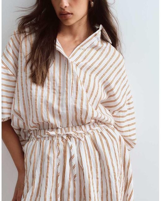 ARRANGE White Flippy Short Co-Ord