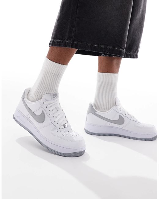 Nike Black Air Force 1 '07 Trainers for men