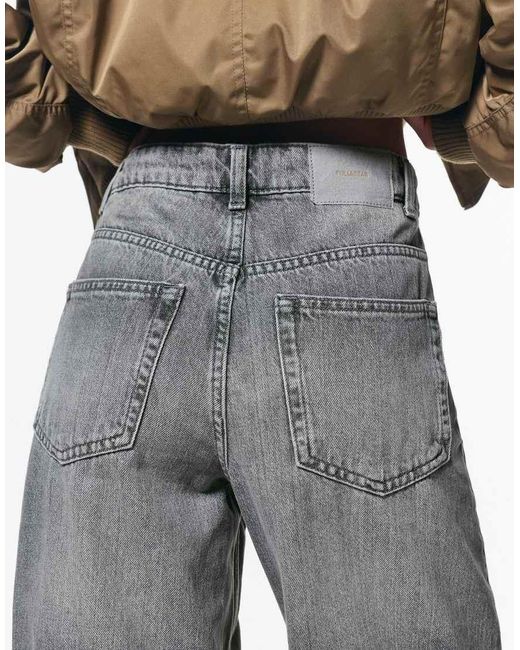 Pull&Bear White Wide-leg Jeans