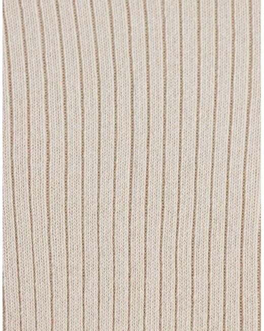ARKET White 3 Pack Cotton Rich Rib Socks