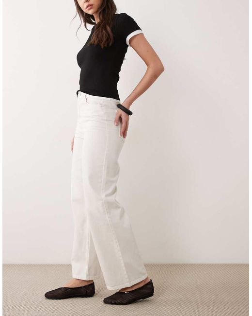 New Look Pink Adalae Wide Leg Jeans