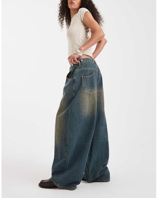 Collusion Multicolor X006 Xl Balloon Jeans