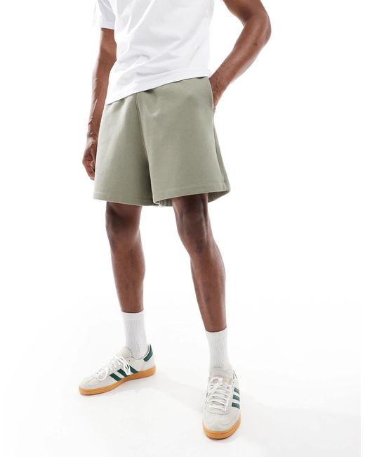 ASOS – essential – oversize-shorts in Multicolor für Herren