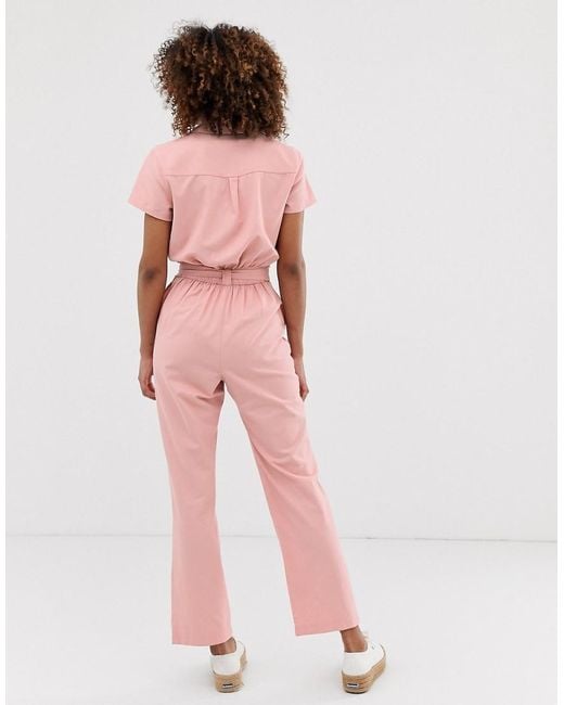 Hollister sales pink jumpsuit