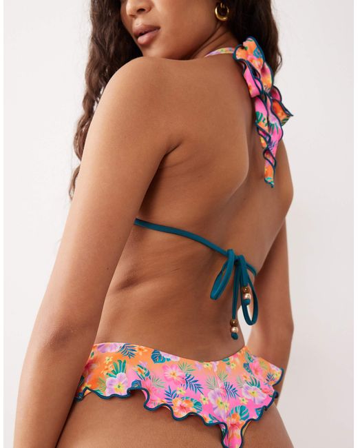 Summer glow - bas Kulani Kinis en coloris Red