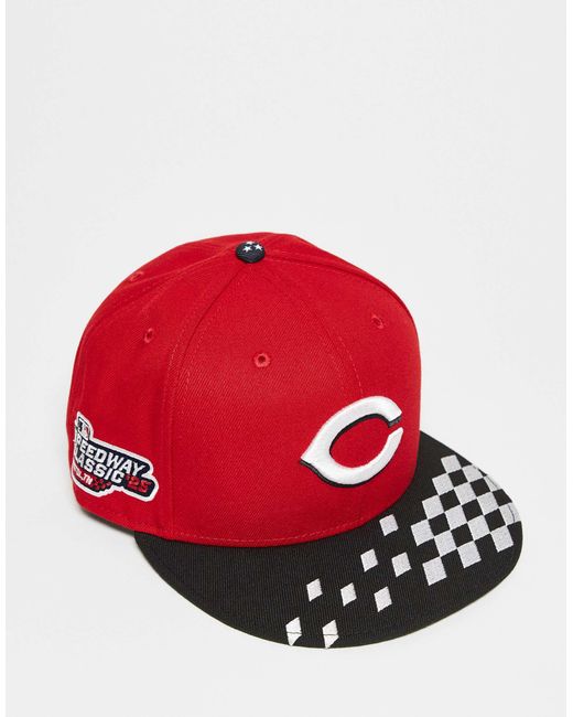 Cincinnati reds 9fifty - casquette à damier KTZ