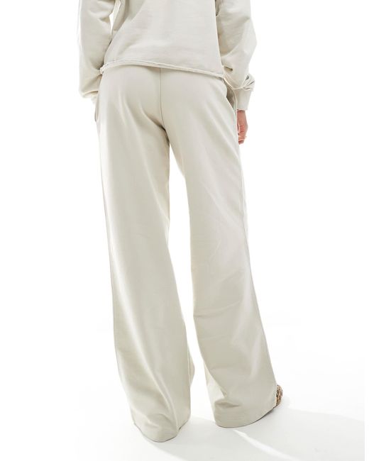 Pull&Bear White – jogginghose