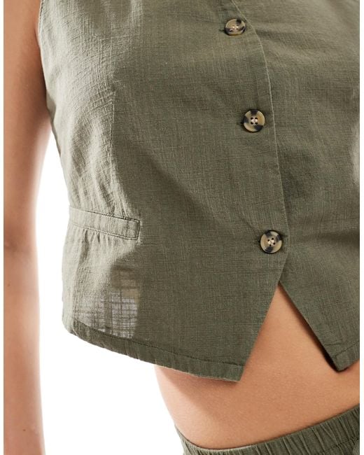 Vero Moda Green – elegante weste