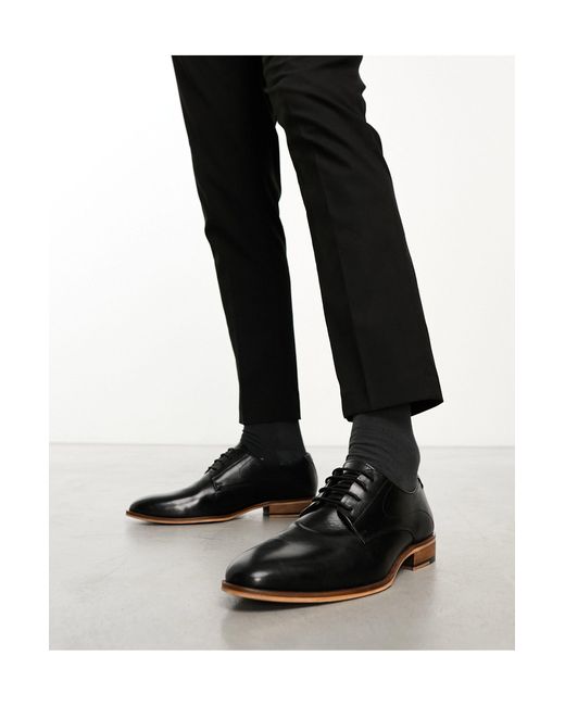 ASOS Black Lace Up Shoes for men