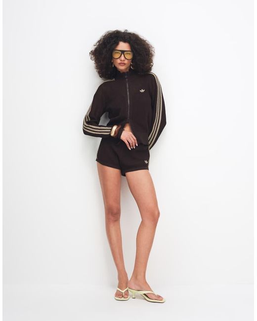 Adidas Originals Black Crochet Track Top