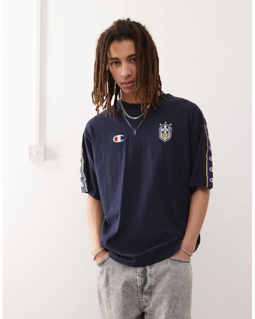 Maillot Champion pour homme en coloris Blue