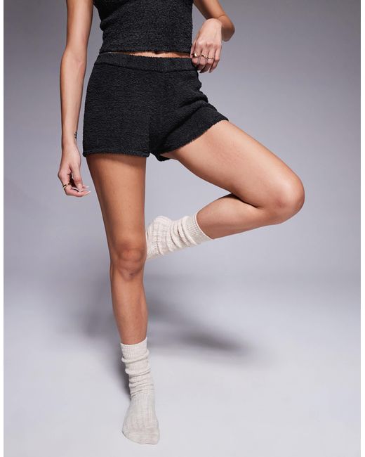 ASOS Blue Lounge Sock Knicker Pyjama Shorts