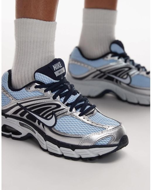 Nike Blue Air Max Moto Sneakers