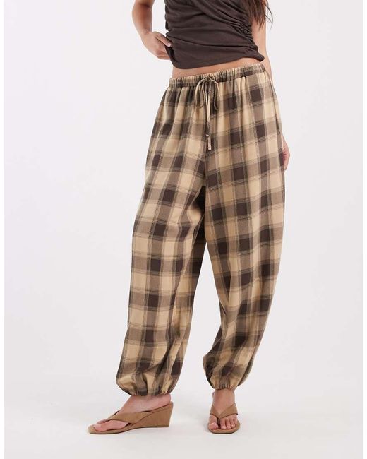 ASOS Natural Balloon Trouser