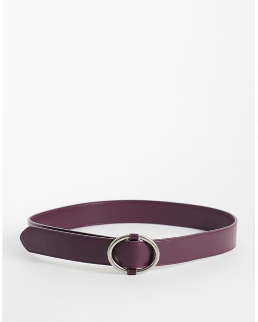 Hollister Purple Wide Belt