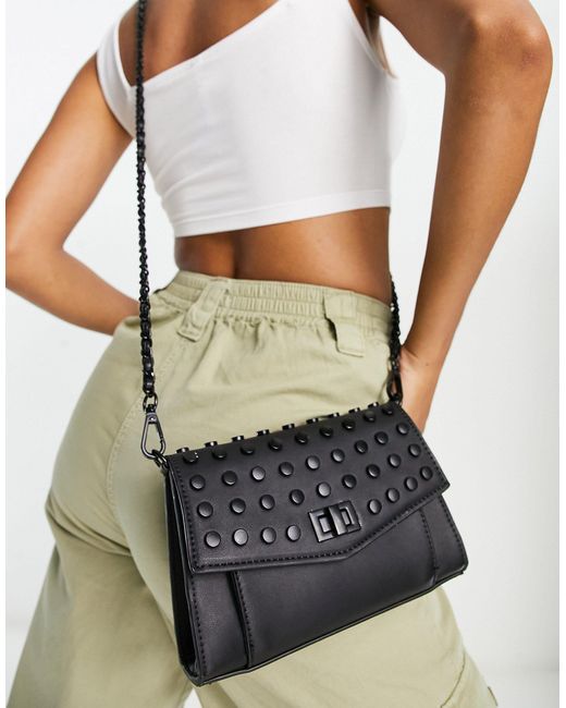 Steve Madden Baidan Studded Crossbody Bag in Black Lyst Canada