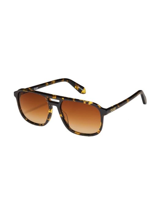 Quay Blue Quay On The Fly Aviator Sunglasses