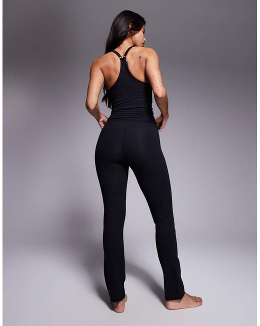 4505 Blue Icon High Waist Straight Yoga Pant