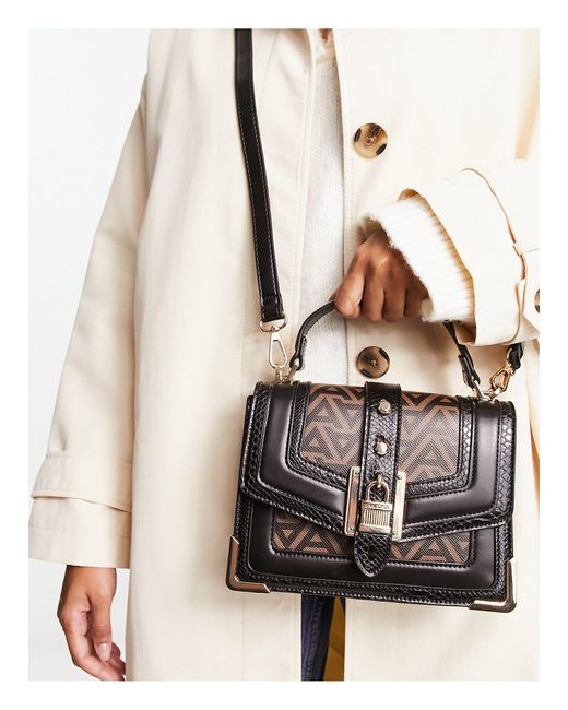 ALDO Iconilock Bag in Natural Lyst UK