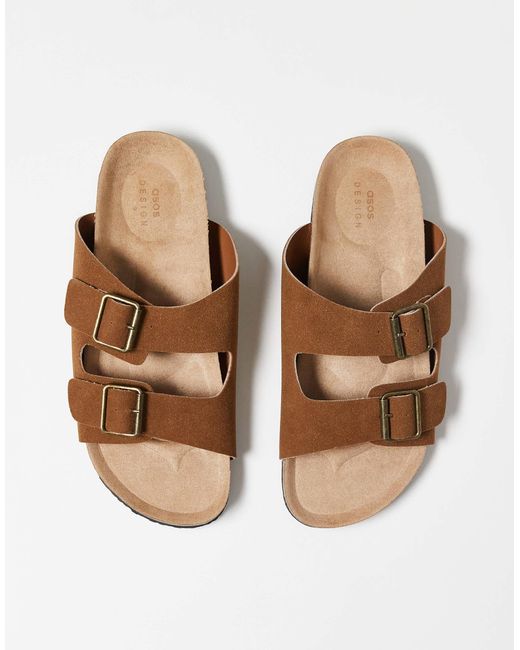 ASOS – sandalen in Brown für Herren