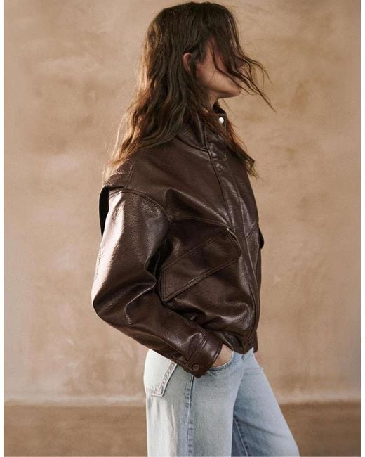 Giacca di Pull&Bear in Brown