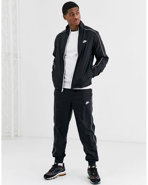 Nike Synthetic Tracksuit in Black / White (Black) for Men - Save 52% | Lyst  UK