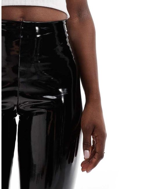 Commando Black Faux Patent Leather Leggings