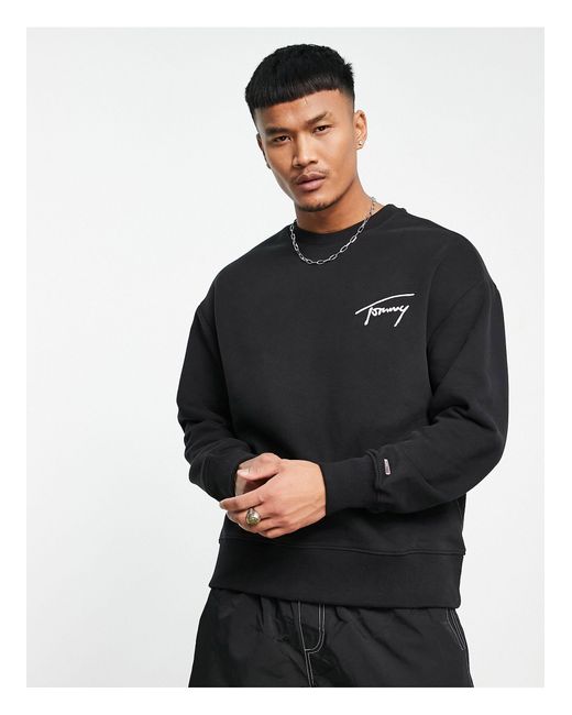 Tommy Hilfiger - Sudadera negra para adolescente niña | Childrensalon