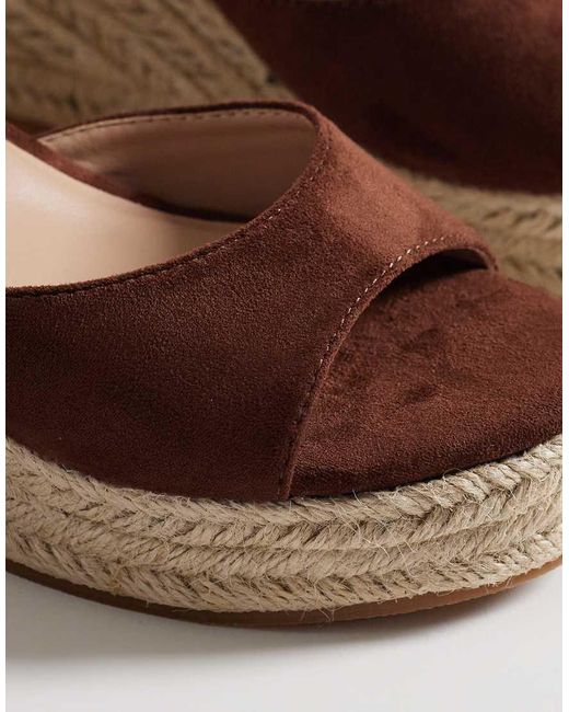 SEQWL White Espadrille Wedges
