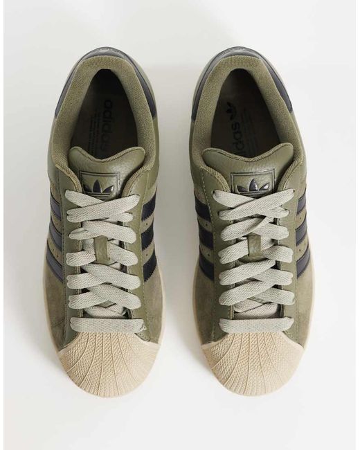 Adidas Originals Black Superstar Ii Trainers for men