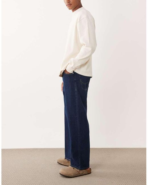Jack & Jones Blue Alex baggy Fit Jeans for men