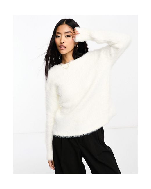 Morgan White – flauschiger pullover
