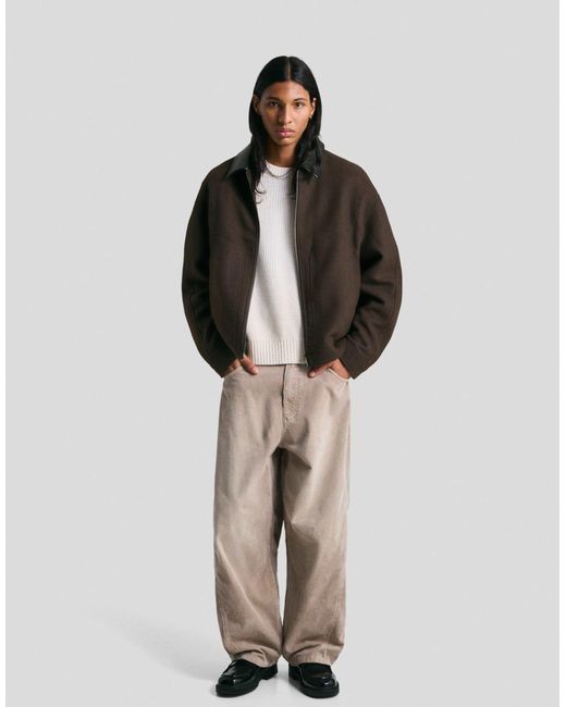 Bershka – jacke in Brown für Herren
