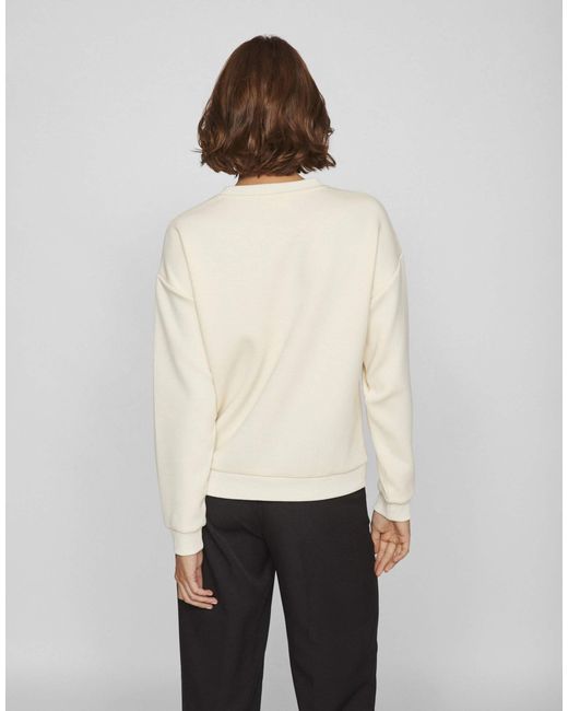 Vila White – sweatshirt